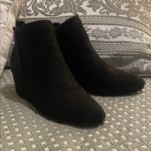 Style & Co. Black Ankle Booties
